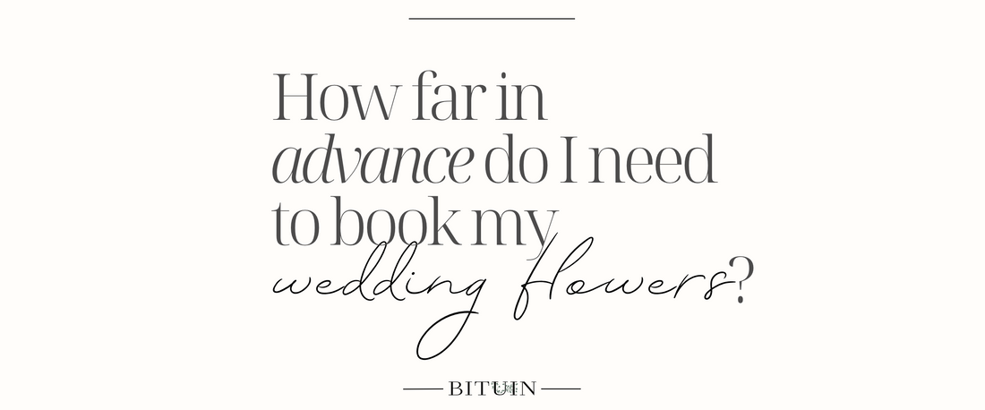 When to Enquire About Wedding Flowers in Melbourne